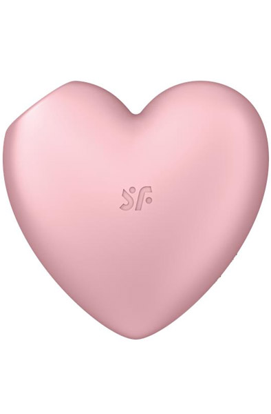 Satisfyer Cutie Heart Light Red - Gaisa spiediena vibrators 3