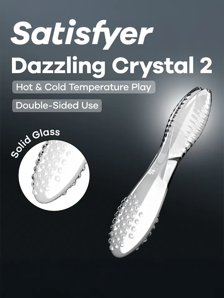 Satisfyer Dazzling Crystal 2 - Stikla dildo 1 [full]