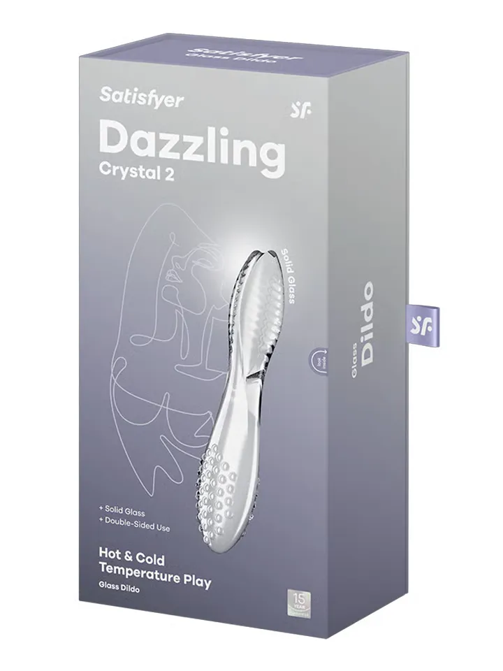 Satisfyer Dazzling Crystal 2 - Stikla dildo 5 [full]
