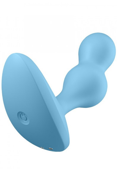 Satisfyer Deep Diver Blue - Vibrējošs anālais spraudnis 3