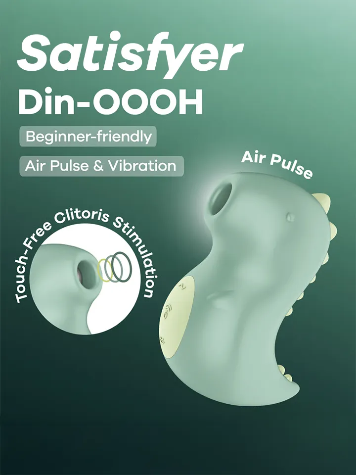 Satisfyer Din-OOOH Air Pulse Vibrator - Gaisa spiediena vibrators 1 [full]