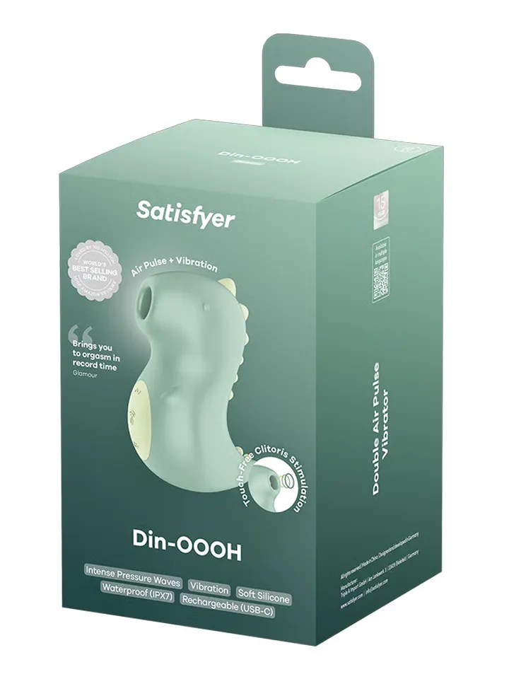 Satisfyer Din-OOOH Air Pulse Vibrator - Gaisa spiediena vibrators 6