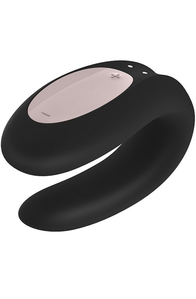 Satisfyer Double Joy Connect App Black - Pāris vibrators ar lietotņu vadību 4