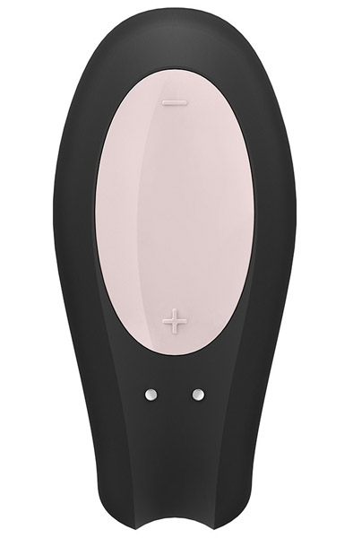 Satisfyer Double Joy Connect App Black - Pāris vibrators ar lietotņu vadību 5