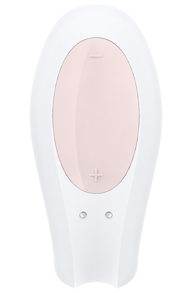 Satisfyer Double Joy White - Pāris vibrators ar lietotņu vadību 3