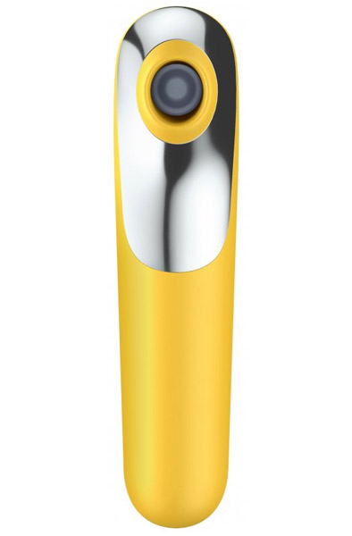 Satisfyer Dual Love Yellow - Lietotņu kontrolēts klitora stimulators 2
