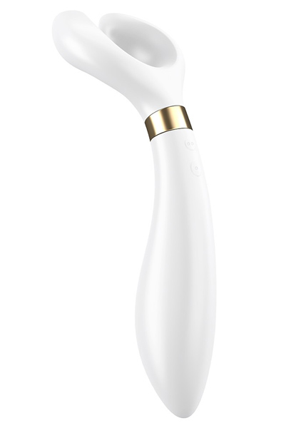 Satisfyer Endless Fun Multi-Use Vibrator White - Pāru vibrators 2