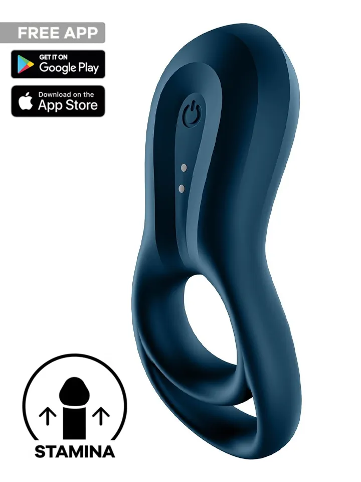 Satisfyer Epic Duo Connect App - Vibrējošs gaiļa gredzens 1 [full]