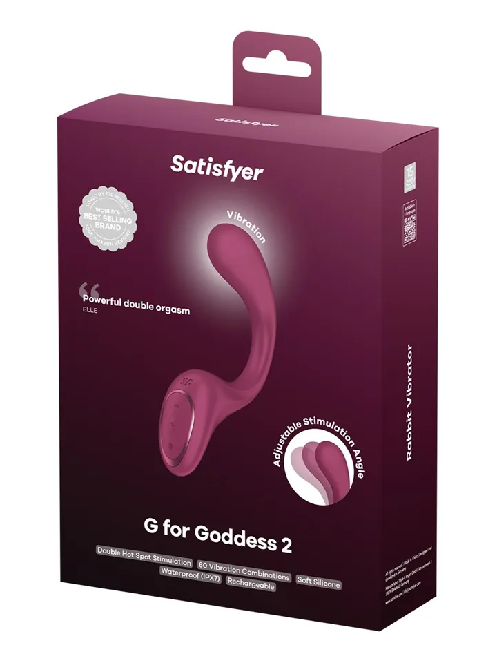 Satisfyer G for Goddess 2 Wine Red - G punkta vibrators 4 [full]