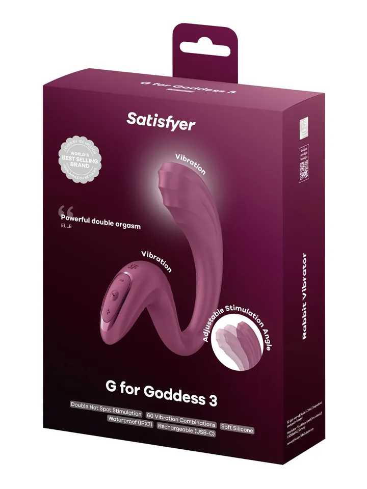 Satisfyer G For Goddess 3 Flexible G-Spot Vibrator - G punkta vibrators 4 [full]