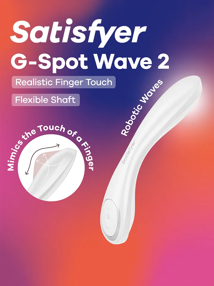 Satisfyer G-Spot Wave 2 White - G punkta vibrators 1 [full]