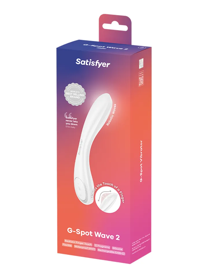 Satisfyer G-Spot Wave 2 White - G punkta vibrators 4 [full]