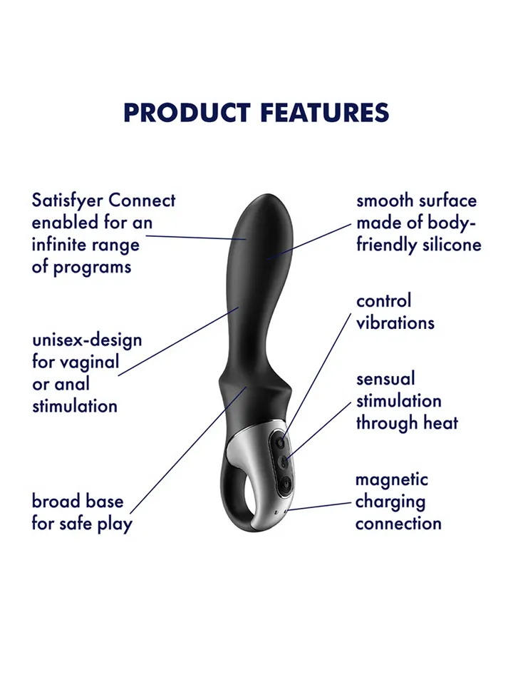 Satisfyer Heat Climax Connect App - Prostatas stimulators 2 [full]
