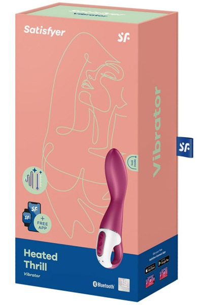 Satisfyer Heated Thrill Berry - Lietotnes kontrolēts vibrators 4