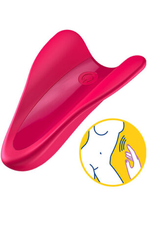 Satisfyer High Fly Finger Vibrator Red - Klitora vibrators 1