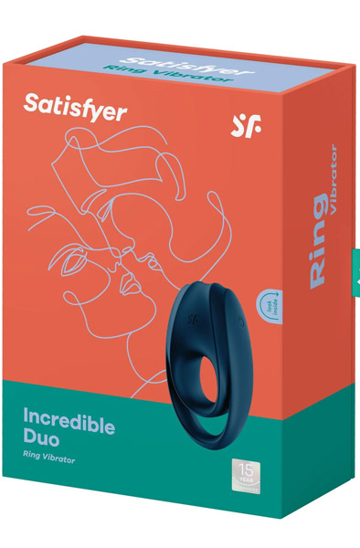 Satisfyer Incredible Duo - Dzimumlocekļa un sēklinieku maisiņa gredzeni 3
