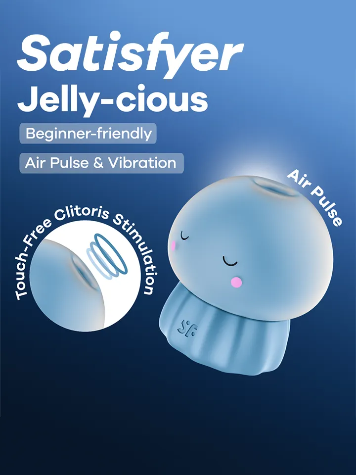 Satisfyer Jelly-Cious Baby Blue - Klitora vibrators 1 [full]