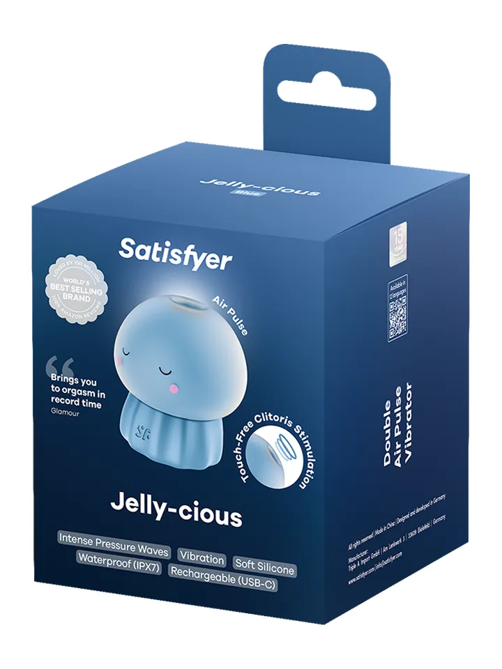 Satisfyer Jelly-Cious Baby Blue - Klitora vibrators 4 [full]