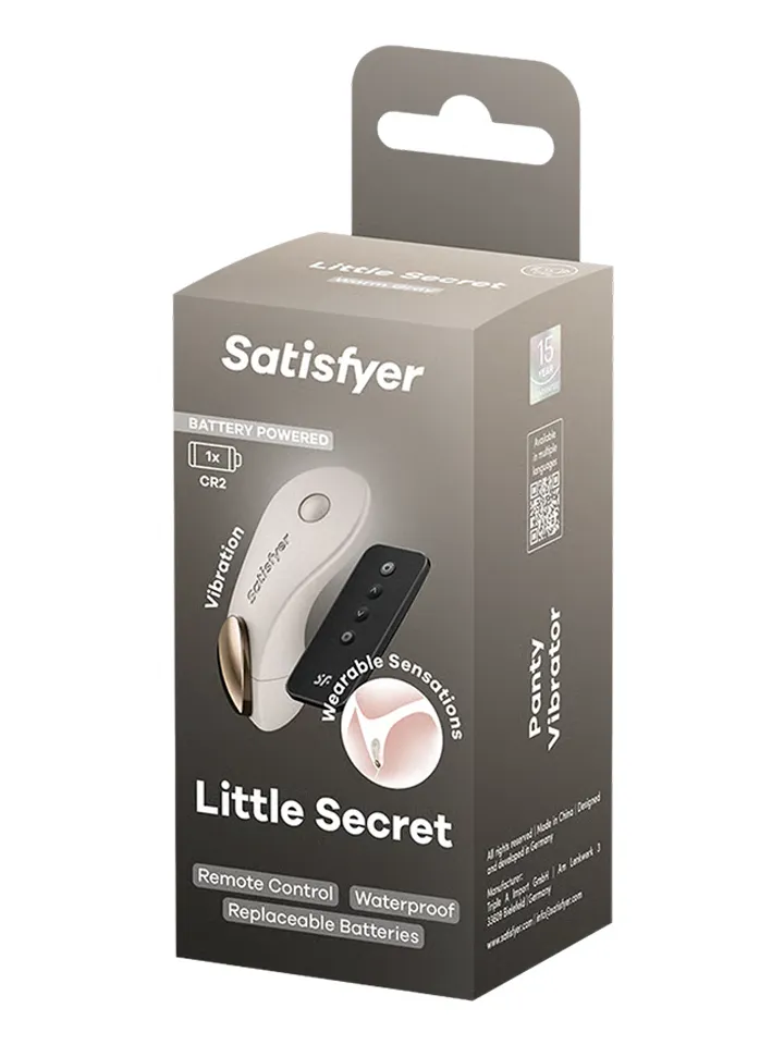 Satisfyer Little Secret Battery Powered - Vibrējošas biksītes 5 [full]
