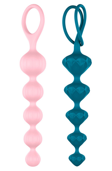 Satisfyer Love Beads Colored - Anālās krelles 1