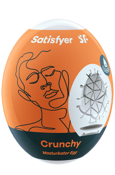 Satisfyer Masturbator Egg Crunchy 3-pack - Palaist olas 2