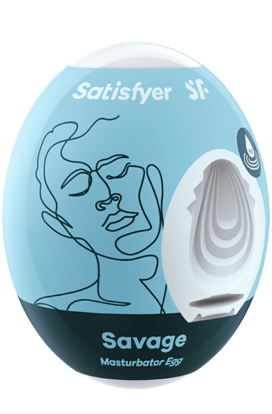 Satisfyer Masturbator Egg Savage 3-pack - Palaist olas 2