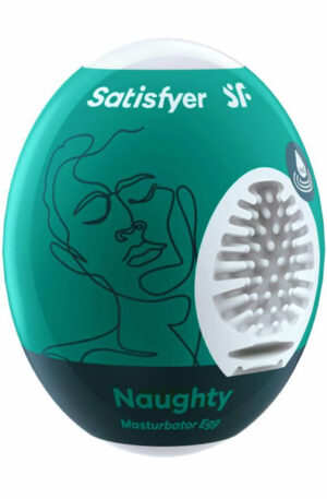 Satisfyer Masturbator Egg Single Naughty - Tenga ola 1