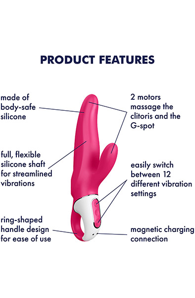 Satisfyer Mr. Rabbit Vibrator - Trušu vibrators 2