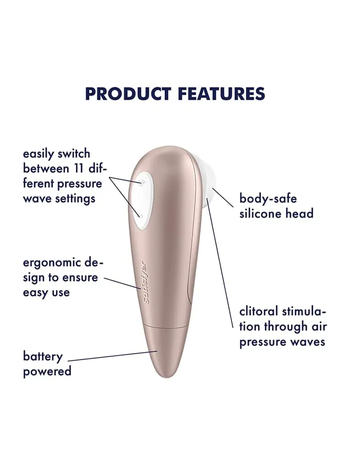 Satisfyer Number One - Gaisa spiediena vibrators 3 [full]
