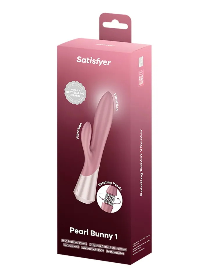 Satisfyer Pearl Bunny 1 Rabbit Vibrator With Pearls - Trušu vibrators 4 [full]