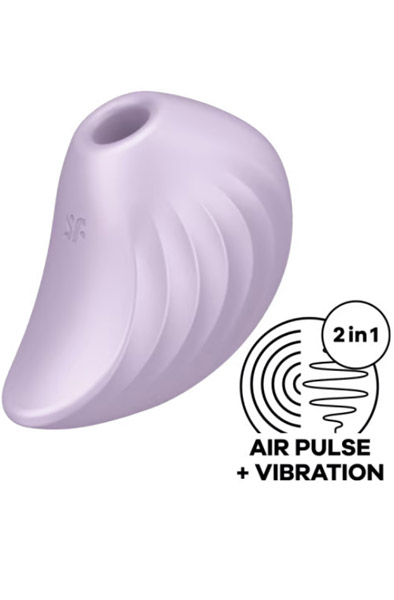 Satisfyer Pearl Diver Violet - Gaisa spiediena vibrators 1
