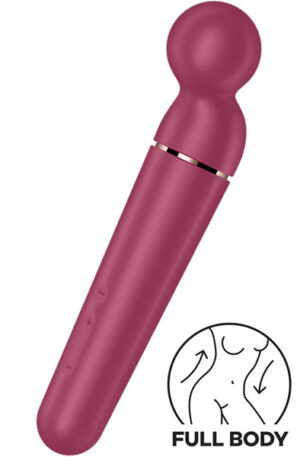 Satisfyer Planet Wand-er Berry/Rosegold - Burvju nūjiņa / masāžas zizlis 1