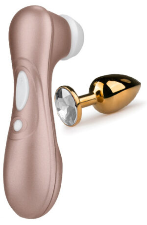 Satisfyer Pro 2 + Butt Plug Gold - Piedāvājumi 1