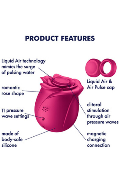 Satisfyer Pro 2 Classic Blossom - Gaisa spiediena vibrators 2