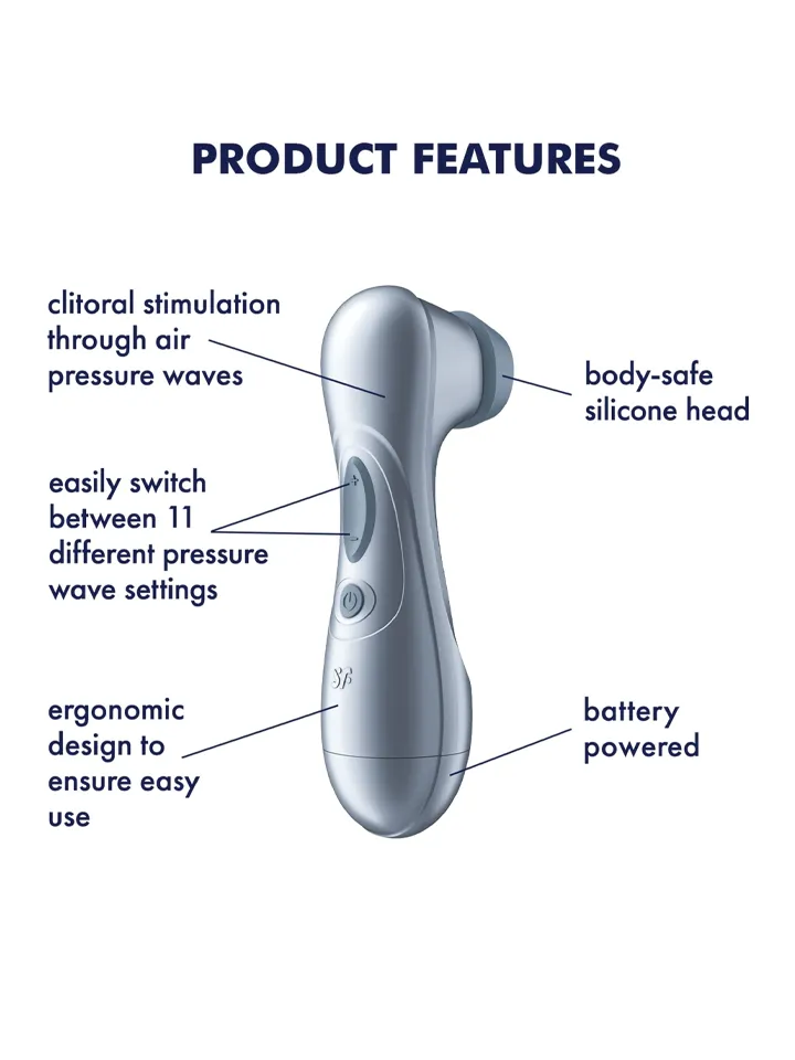 Satisfyer Pro 2 Gen 2 Battery Powered - Gaisa spiediena vibrators 2 [full]