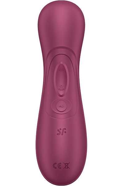 Satisfyer Pro 2 Gen. 3 With Liquid Air & Bluetooth App Red - Gaisa spiediena vibrators 5