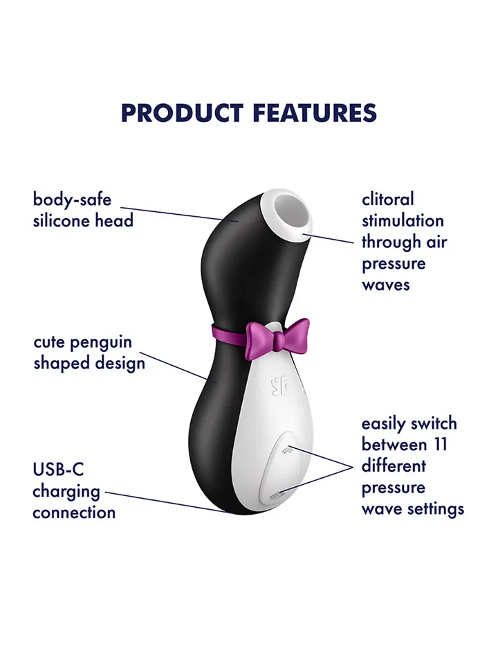Satisfyer Pro Penguin Next Generation - Gaisa spiediena vibrators 2 [full]