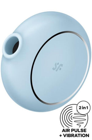 Satisfyer Pro To Go 3 Blue - Gaisa spiediena vibrators 1
