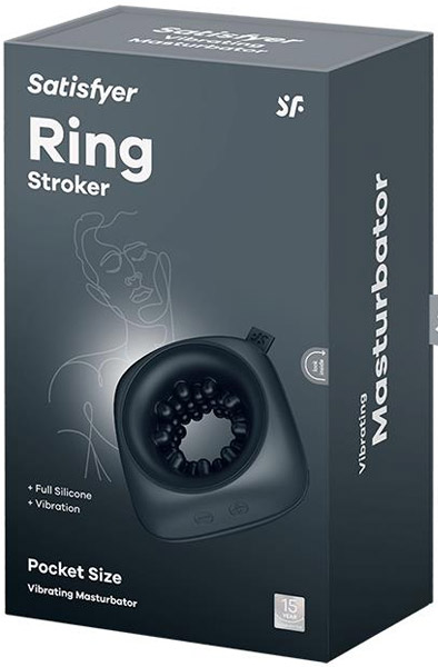Satisfyer Ring Stroker Vibrating Masturbator - Strokers 5