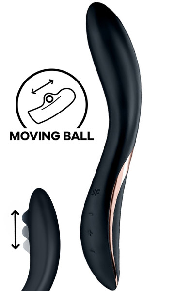 Satisfyer Rrrolling Explosion Black - G punkta vibrators 1