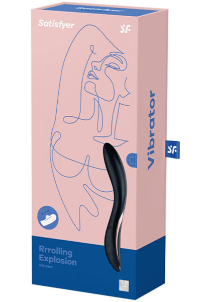 Satisfyer Rrrolling Explosion Black - G punkta vibrators 4