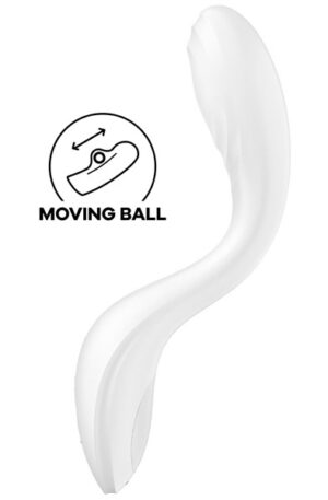 Satisfyer Rrrolling Pleasure G-Spot Vibrator White - G punkta vibrators 1