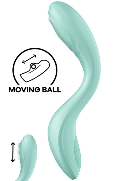Satisfyer Rrrolling Pleasure Mint - G punkta vibrators 1