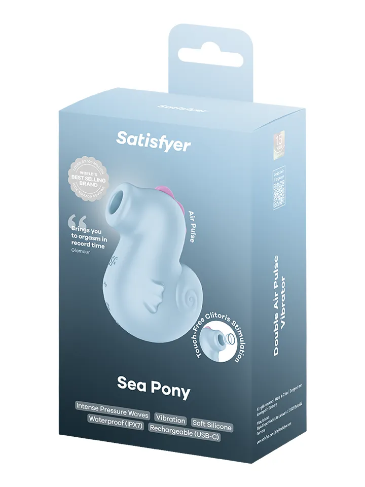 Satisfyer Sea Pony Air Pulse Vibrator - Gaisa spiediena vibrators 7 [full]