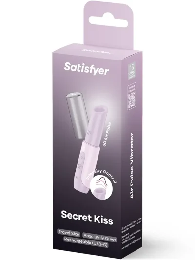 Satisfyer Secret Kiss Air Pulse Vibrator - Gaisa spiediena vibrators 5