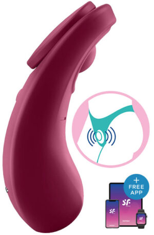 Satisfyer Sexy Secret Panty Vibrator - Vibrējošas biksītes 1