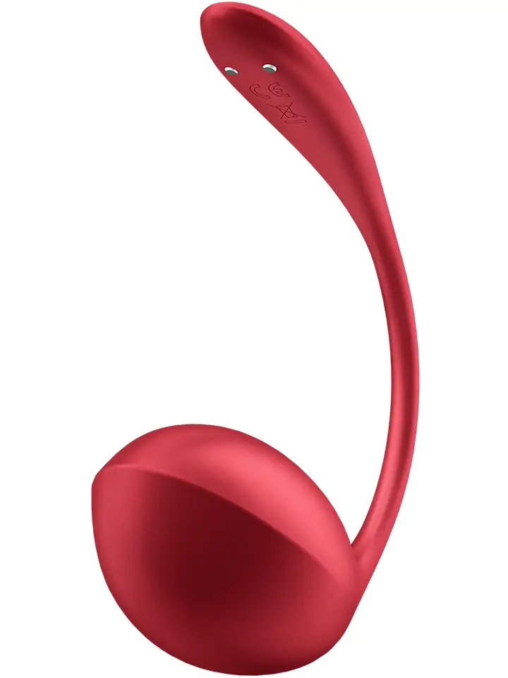 Satisfyer Shiny Petal Connect App Red - App kontrolēta vibrējoša ola 4