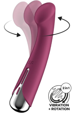 Satisfyer Spinning G-Spot 1 Red - Vibrators 1