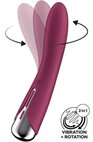 Satisfyer Spinning Vibe 1 Red - Vibrators 1