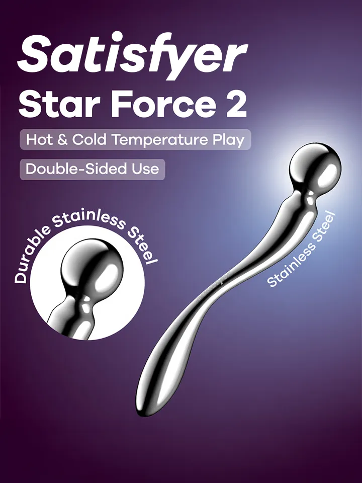 Satisfyer Star Force 2 - Tērauda dildo 1 [full]